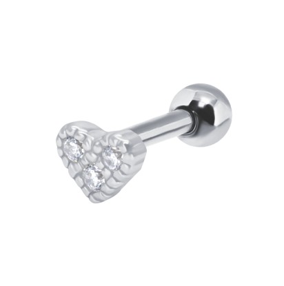 Heart Helix Ear Piercing TIP-3390